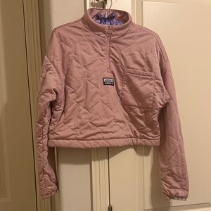 Adidas Light Pink Quilted Puffer Jacket